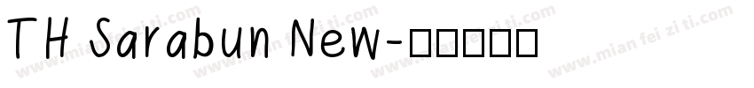 TH Sarabun New字体转换